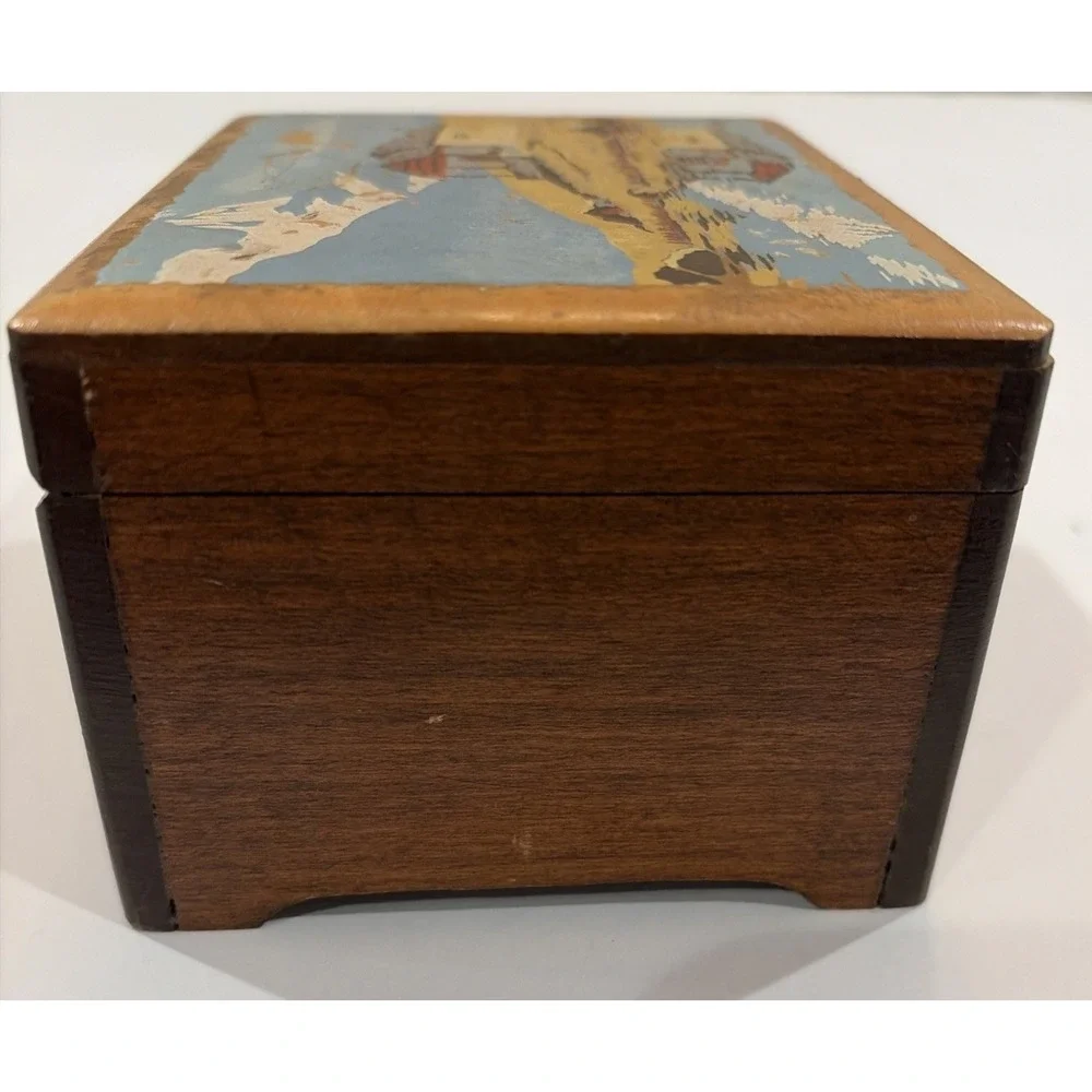 Reuge Sainte Croix Swiss Music Box Lucky Day 2 Tune La Paloma Carnaval of Venice